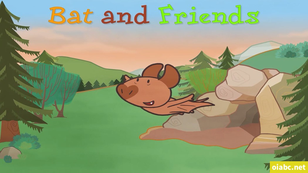 [Level 1] 小蝙蝠和他的朋友们 Bat and Friends 全72集 视频720P/单词表/绘本/音频