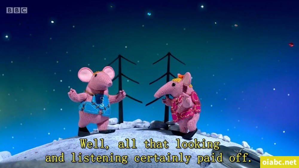 太空鼠一家 Clangers 英文版动画片第一季全52集英语字幕高清1080P视频MP4网盘下载