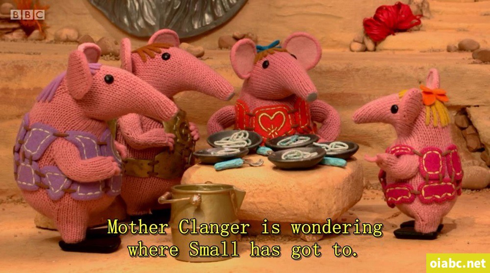 太空鼠一家 Clangers 英文版动画片第一季全52集英语字幕高清1080P视频MP4网盘下载