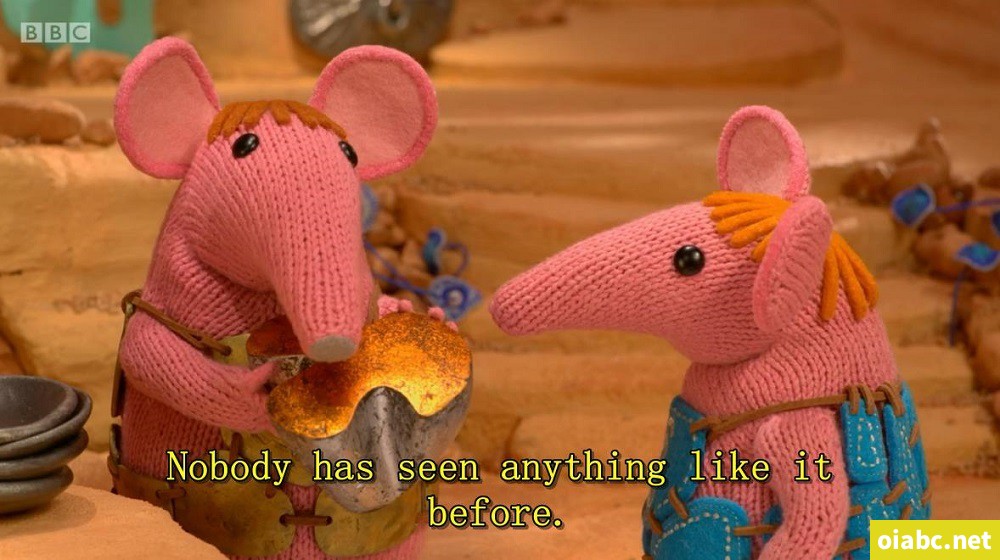 太空鼠一家 Clangers 英文版动画片第一季全52集英语字幕高清1080P视频MP4网盘下载