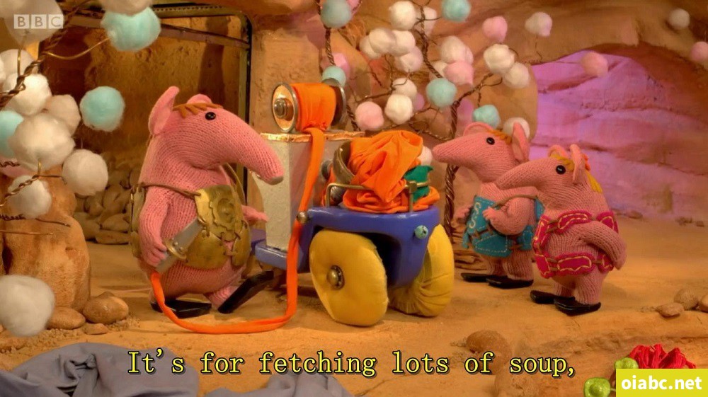 太空鼠一家 Clangers 英文版动画片第一季全52集英语字幕高清1080P视频MP4网盘下载