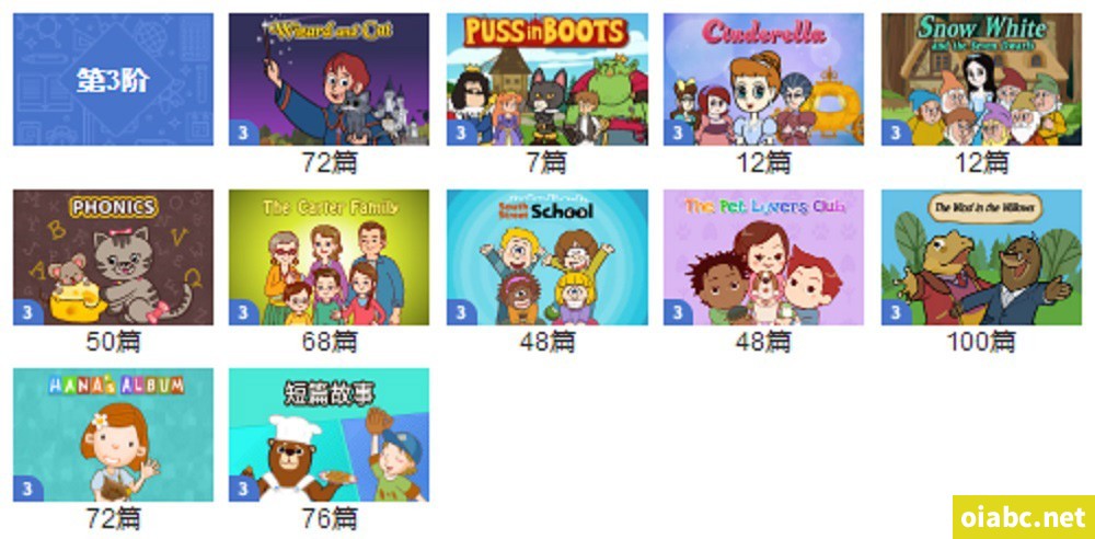 [强烈推荐] LittleFox 英语分级动画L1~L9全91套 共4164集 高清720P视频+音频+故事书+单词表下载