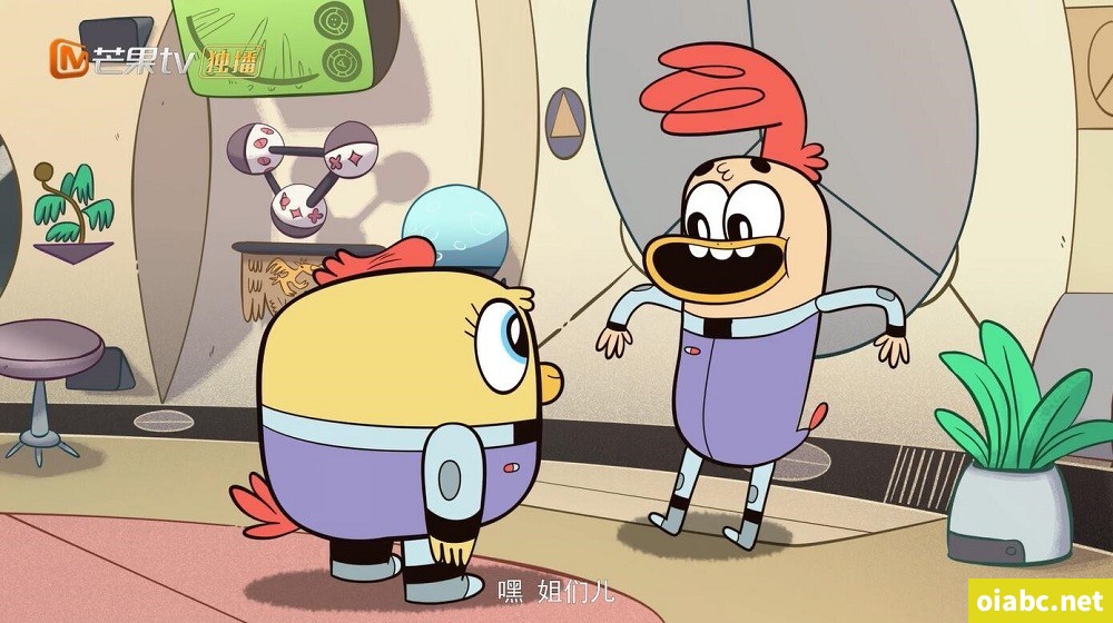 太空鸡 Space Chickens in Space 中文版第一季全50集国语中字高清1080P视频MP4