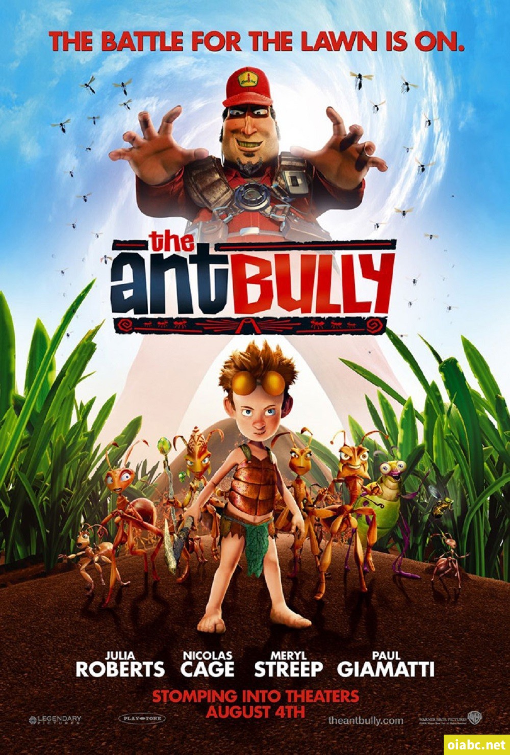 别惹蚂蚁 The Ant Bully 2006 英语 内置英文字幕高清1080P视频MKV百度网盘下载