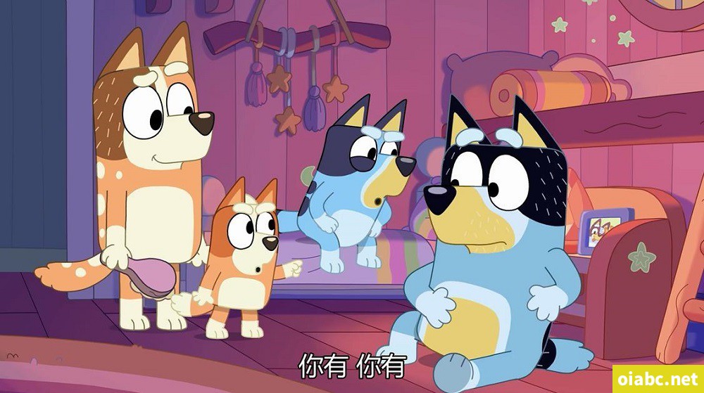 [推荐]值得90%的爸爸学习 布鲁伊一家 Bluey 中文版动画片第1/2季全104集网盘下载