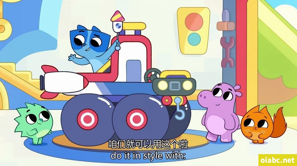 派派小分队 Pikwik Pack 英文版第1/2季全52集中英字幕高清1080P视频MP4网盘下载