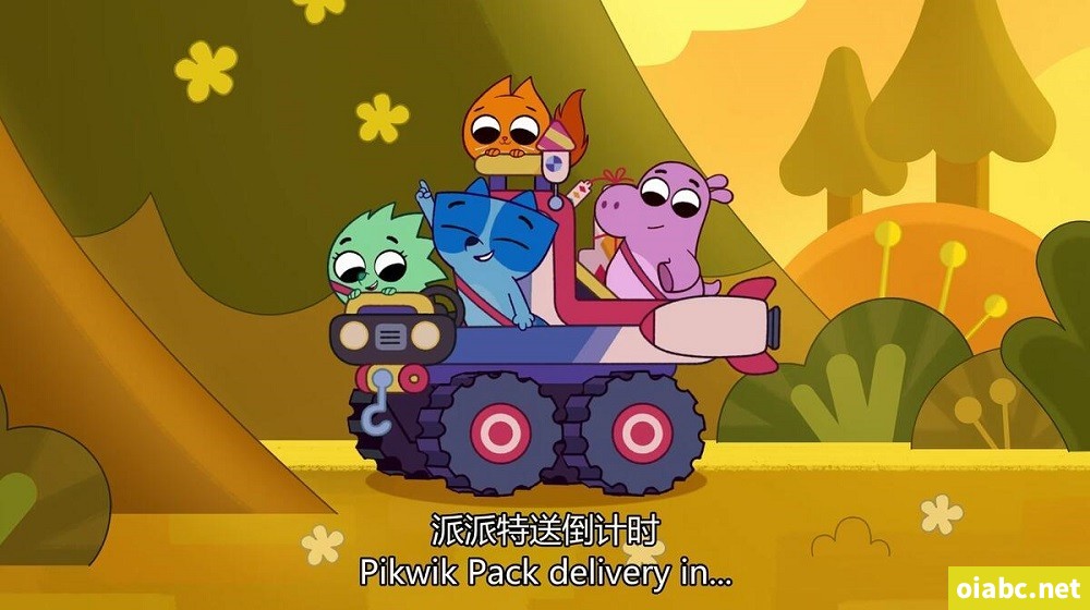 派派小分队 Pikwik Pack 英文版第1/2季全52集中英字幕高清1080P视频MP4网盘下载