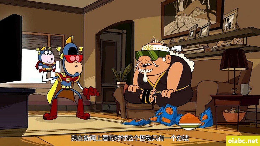 木偶超人 Atomic Puppet 英文版全52集英语中字高清1080P视频MP4网盘下载