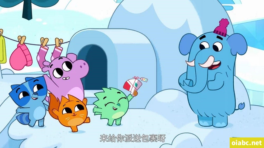 派派小分队 Pikwik Pack 中文版第1/2季全52集国语中字高清1080P视频MP4网盘下载