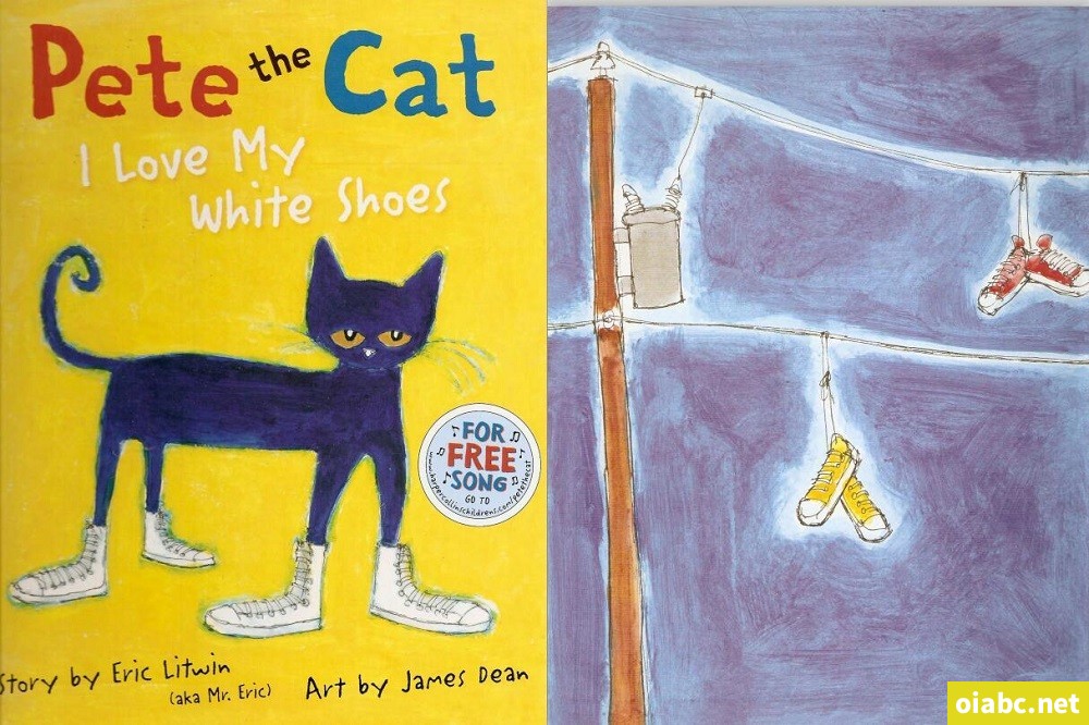 皮特猫 Pete the Cat 英文绘本动画 视频+音频 +绘本+互动作业+点读包网盘下载