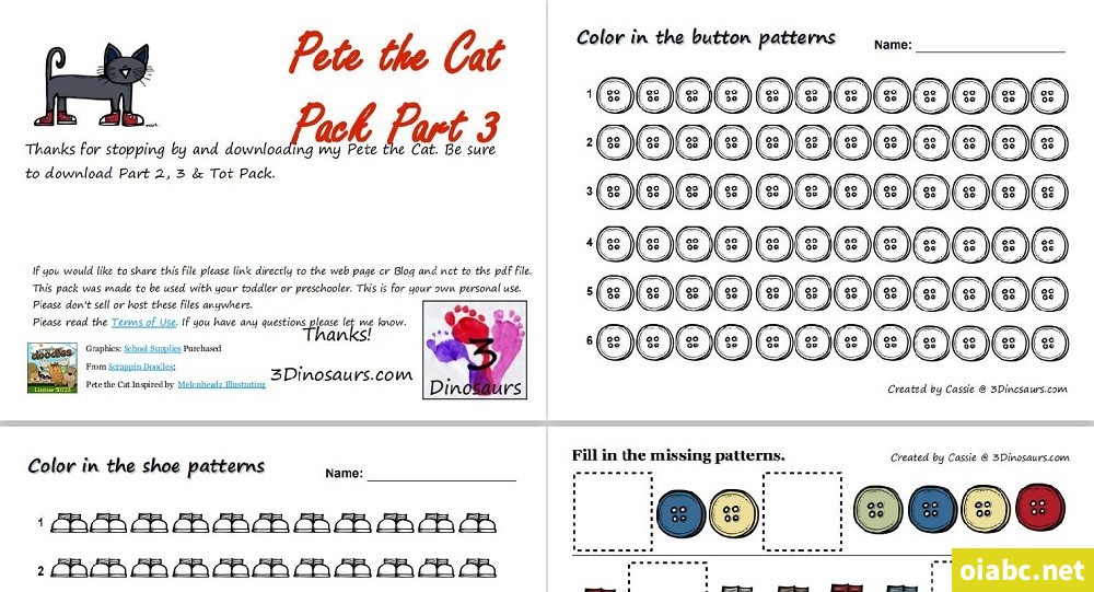 皮特猫 Pete the Cat 英文绘本动画 视频+音频 +绘本+互动作业+点读包网盘下载