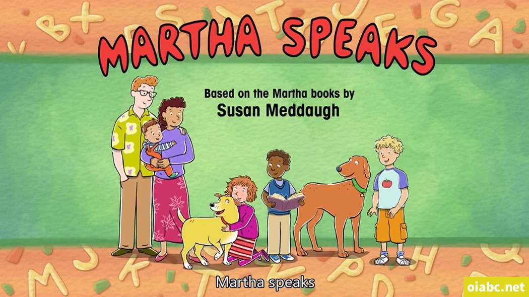 玛莎说话啦 Martha Speaks 英文版全80集英语字幕504P视频MP4网盘下载