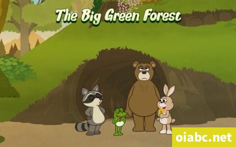[Level 1] 绿色的大森林 The Big Green Forest 全24集 视频720P/单词表/绘本/音频下载