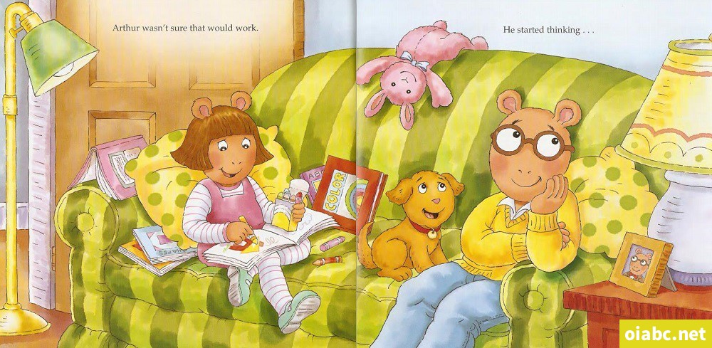 盖兆泉推荐英文启蒙绘本Arthur 55册高清PDF+配套音频MP3网盘下载