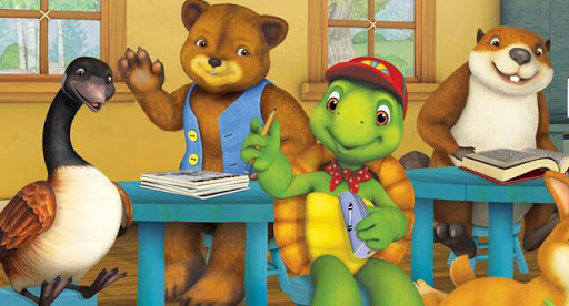 洪恩小乌龟学美语 Franklin 全65集+国内未引进7集+文本+MP3，多数有英文字幕