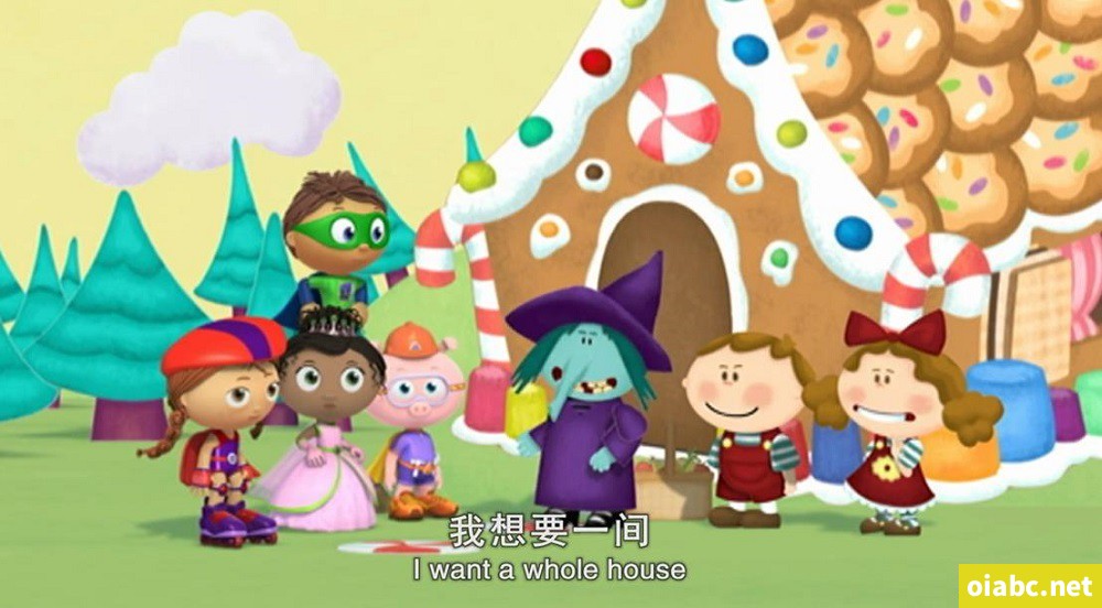 【赞助专享】PBS英语启蒙阅读魔法超级为什么 Super Why 英文版全3季103集中英字幕高清版1080P下载