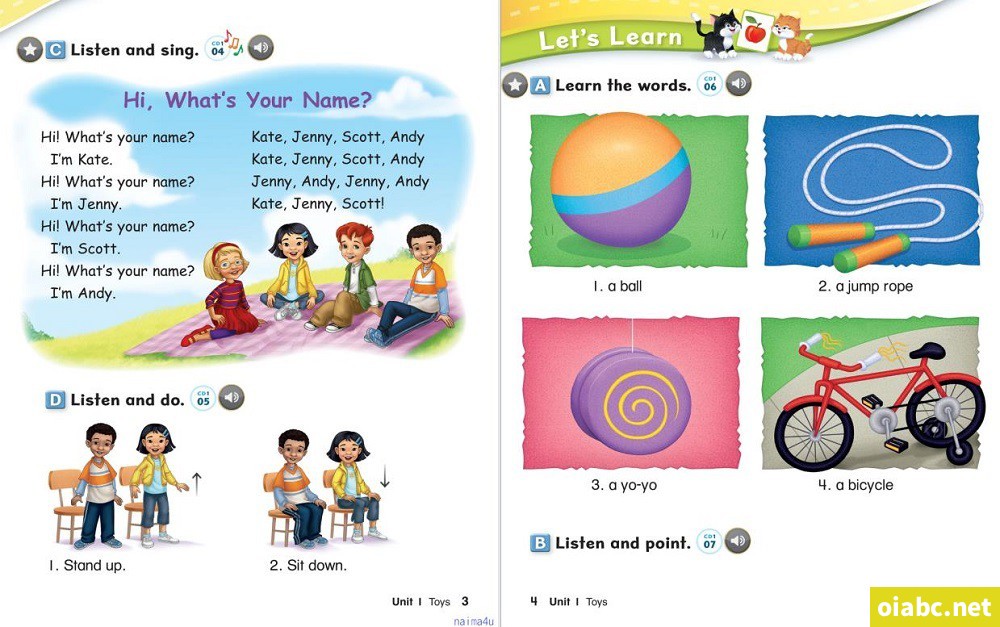 牛津少儿英语教材 Let's Go 4th Edition Starter 全套0-6七个级别百度网盘下载