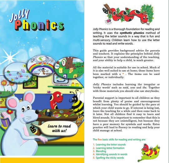 JOLLY FINGER PHONICS 4-12岁 自然拼读 趣味性强 适合精读