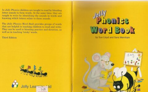 JOLLY FINGER PHONICS 4-12岁 自然拼读 趣味性强 适合精读