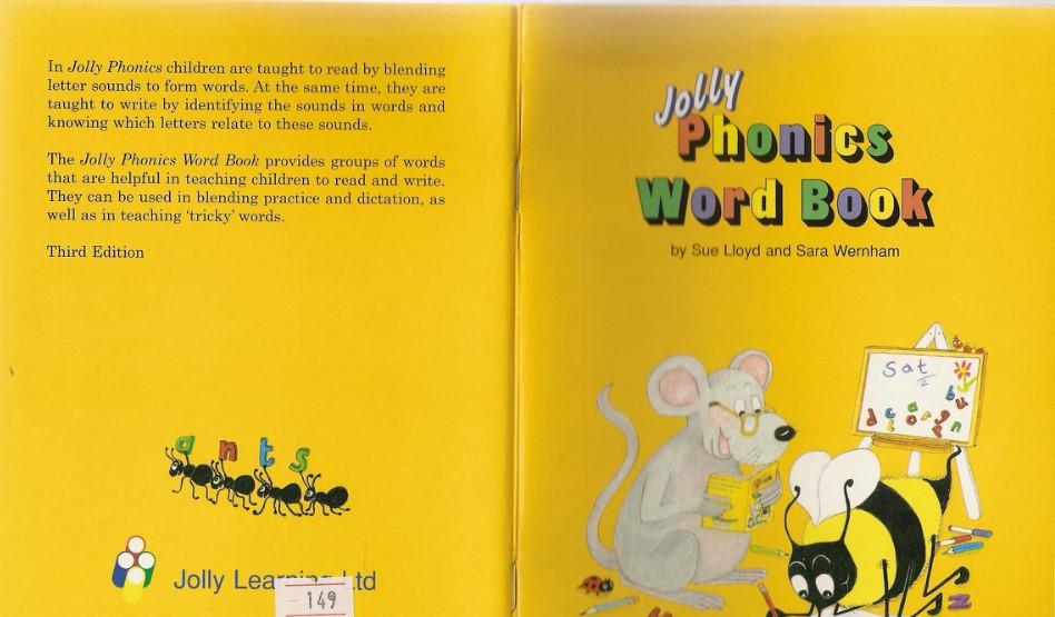 JOLLY FINGER PHONICS 4-12岁 自然拼读 趣味性强 适合精读