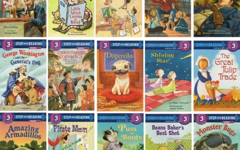 适合 3-5 岁亲子共读 兰登书屋分级读物Step into Reading 1-5级