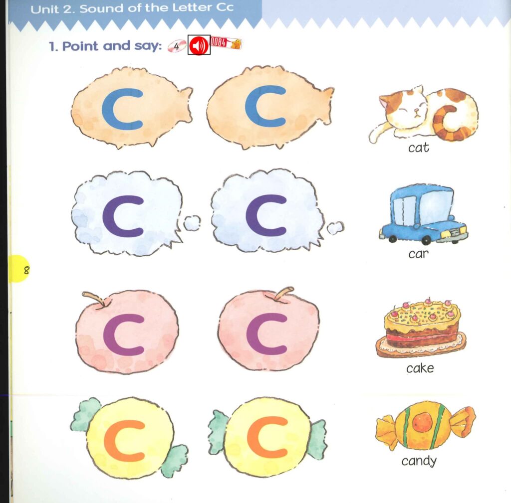 蒲公英Phonics自然拼读系统教材——Phonic Kids Book 1－6教材pdf+配套视频+点读版