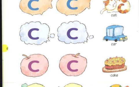 蒲公英Phonics自然拼读系统教材——Phonic Kids Book 1－6教材pdf+配套视频+点读版