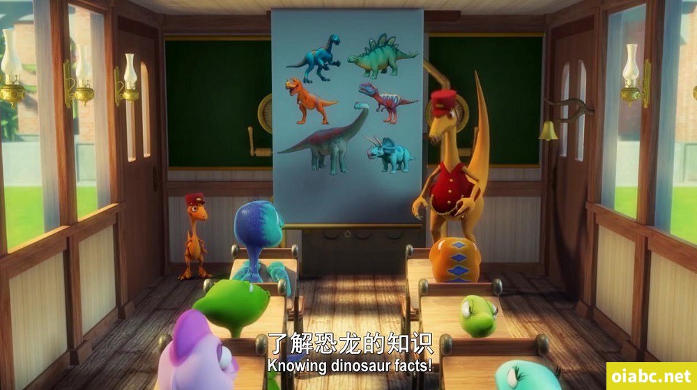 恐龙火车之地心旅行 Dinosaur train 英文版全20集英语中英双字幕高清1080P视频MP4下载