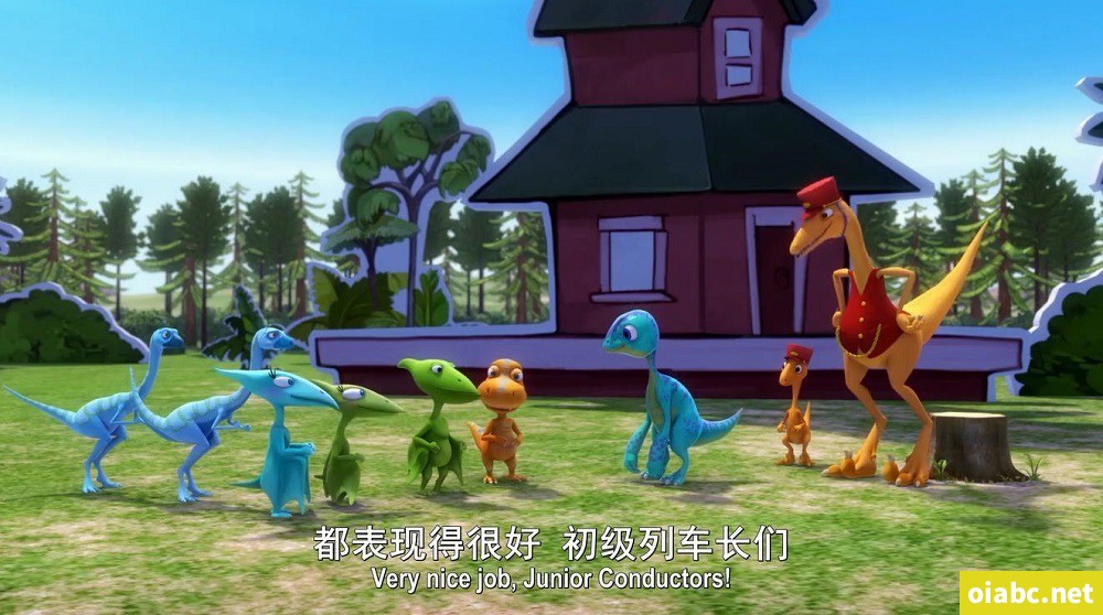 恐龙火车之地心旅行 Dinosaur train 英文版全20集英语中英双字幕高清1080P视频MP4下载