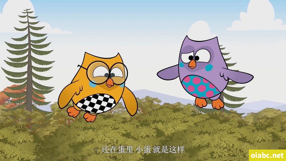 [0-3岁英文动画片] 猫头鹰布布 Bubu 英文版动画片第一季全26集英语中字高清1080P视频MP4百度网盘下载
