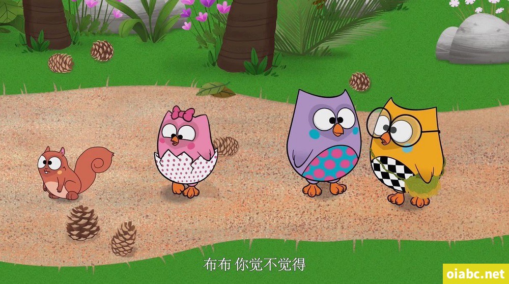 猫头鹰布布 Bubu 中文版动画片第一季全26集国语中字高清1080P视频MP4下载