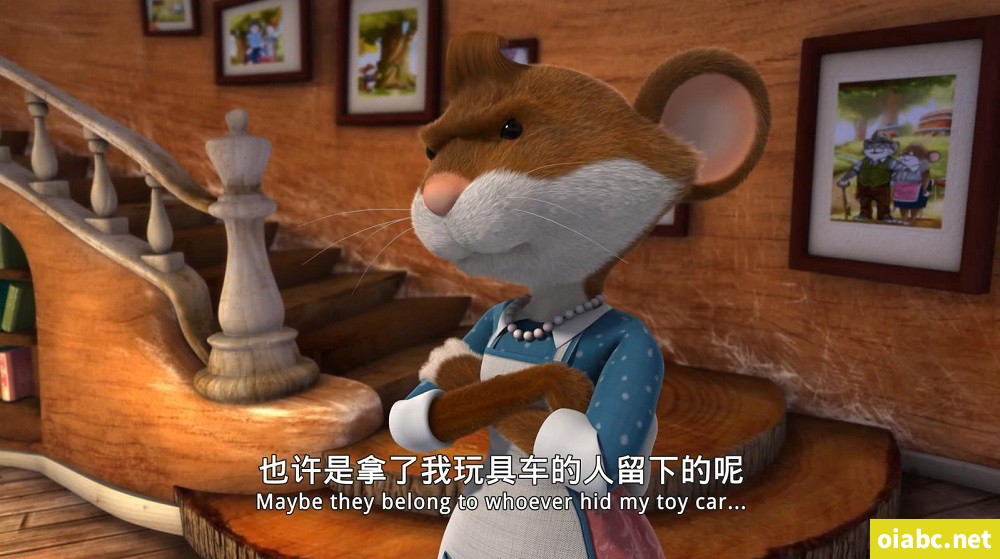 小鼠提比 Tip The Mouse 意大利英文版生活教育动画片英语高清1080P视频MP4+音频MP3