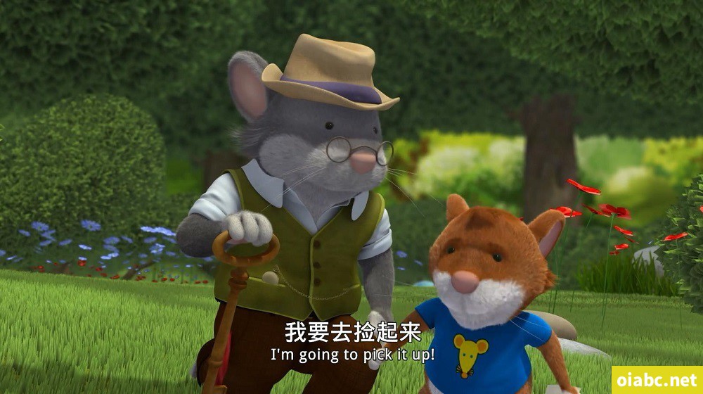 小鼠提比 Tip The Mouse 意大利英文版生活教育动画片英语高清1080P视频MP4+音频MP3