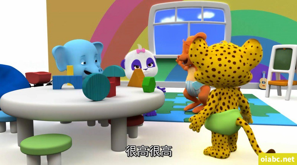 文字派对 Word Party互动学前动画片40集国语中字高清1080P视频MP4+音频MP3下载