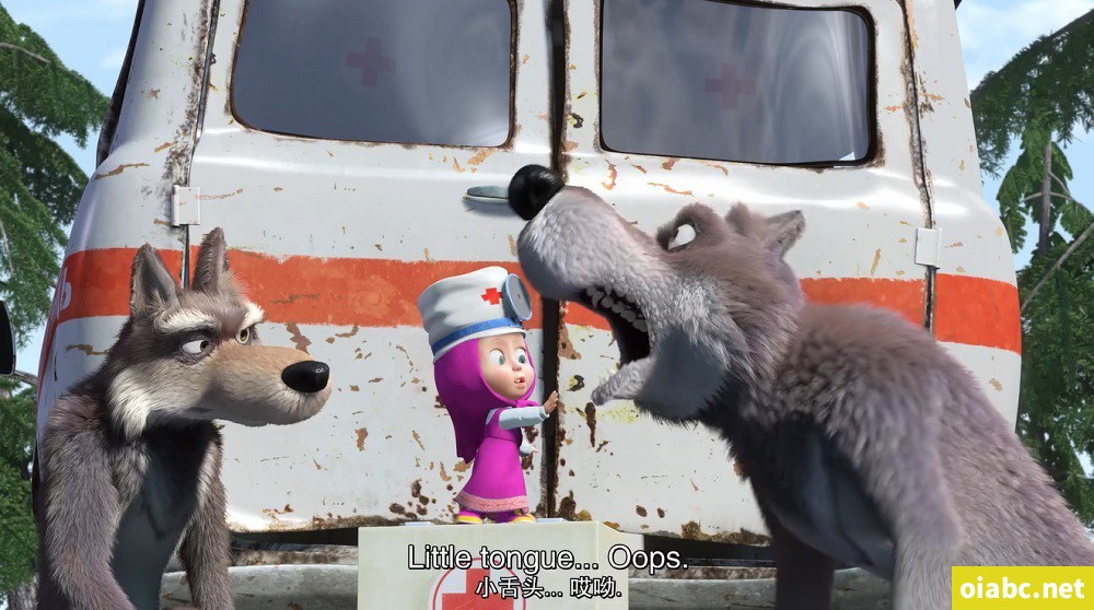 俄罗斯英文版动画片Masha and The Bear玛莎和熊第1-2季52集1080P视频MP4+音频MP3下载