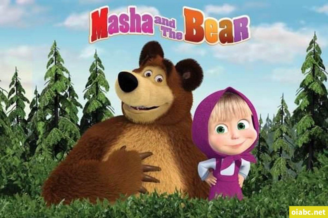 俄罗斯英文版动画片Masha and The Bear玛莎和熊第1-2季52集1080P视频MP4+音频MP3下载