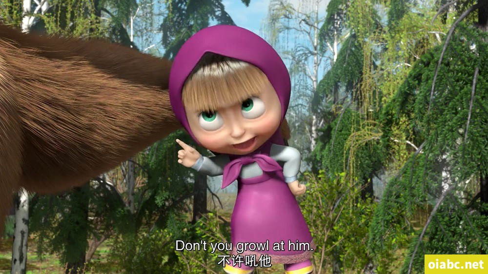 俄罗斯英文版动画片Masha and The Bear玛莎和熊第1-2季52集1080P视频MP4+音频MP3下载